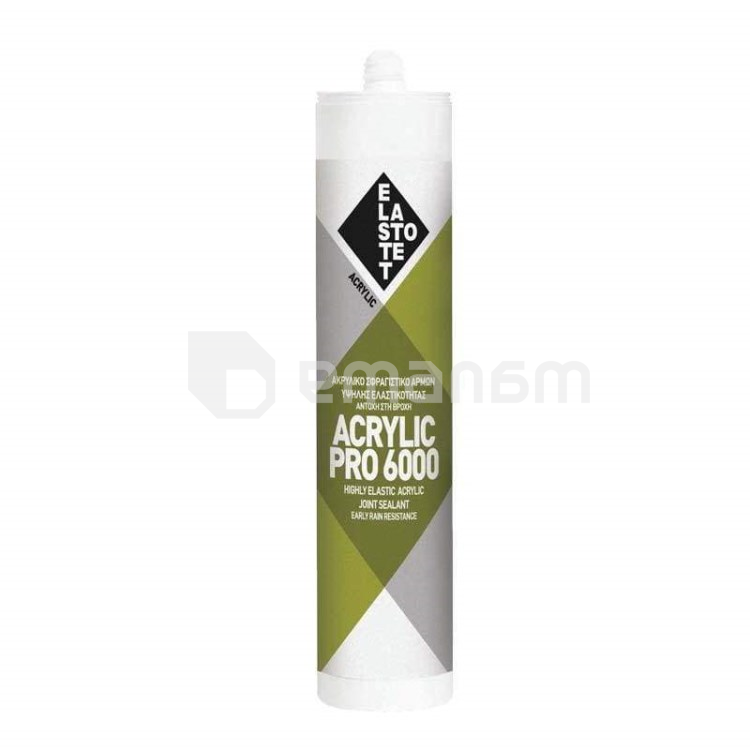 სილიკონი Elastotet Acrylic Pro 6000 280 მლ