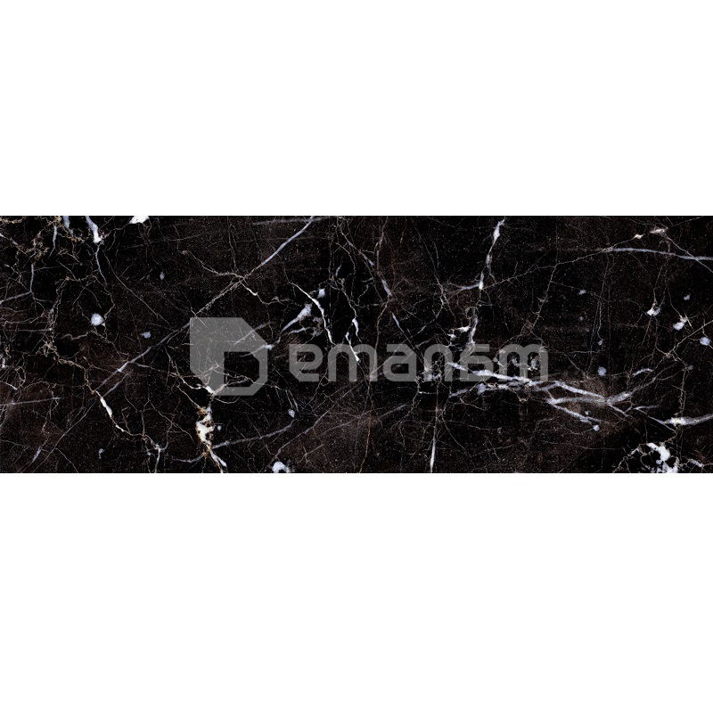 კაფელი Super Ceramica CARRARA NEGRO BRILLO RVTO PR 20X60სმ