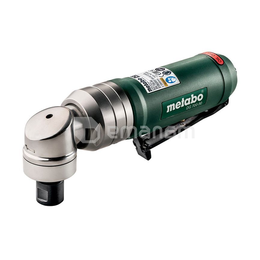 სახეხი მანქანა პნევმატური Metabo DG700-90 6.2 ბ 600 ლ წთ 12000 ბრ/წთ