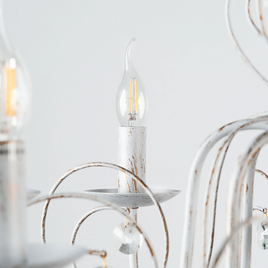 ჭაღი New Light 8 E14 29112-8 ოქროსფერი