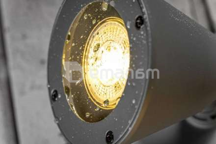 ეზოს განათება GTV LUSTINO-P 50 GU10 MAX 20W IP44 გრფიტი