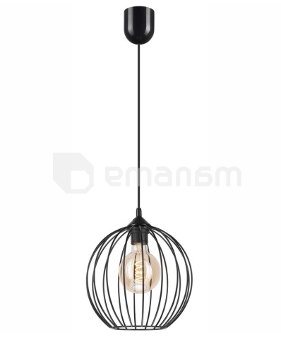 საკიდი Lamkur ZOYA 1 Е27 შავი 45160