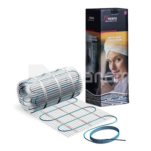 ორბირთვიანი ხალიჩა თბილი იატაკისთვის Nexans Millimat150 600W 4 მ²