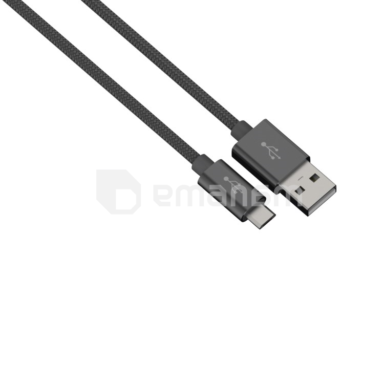 კაბელი micro USB Hama ანტრაციტი 1 მ 80510