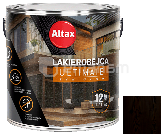 ლაქი ფასადის Altax Ultimate შავი 2.5 ლ
