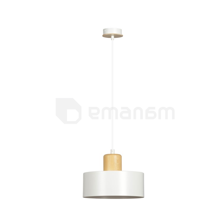 საკიდი EMIBIG Torin 1 E27 1x MAX 60W თეთრი