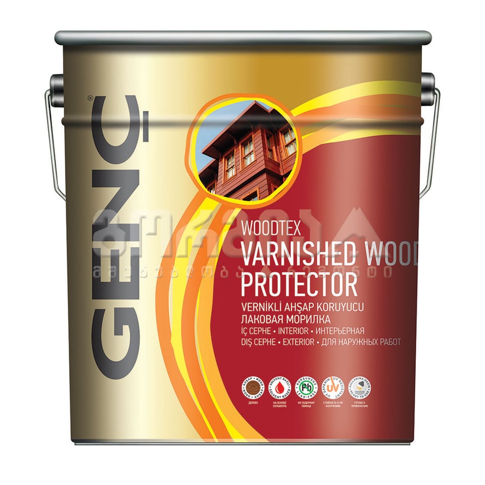 ხის დამცავი ფერადი ლაქი 2.5 ლტ-2910 (თამბაქო)