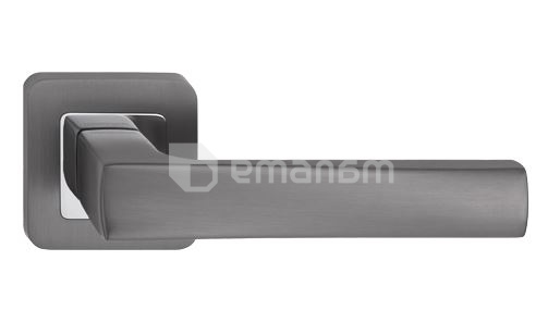 სახელური როზეტით Metal-Bud Ibiza ZIBZG დამცავი ხუფით SZZGY გრაფიტი