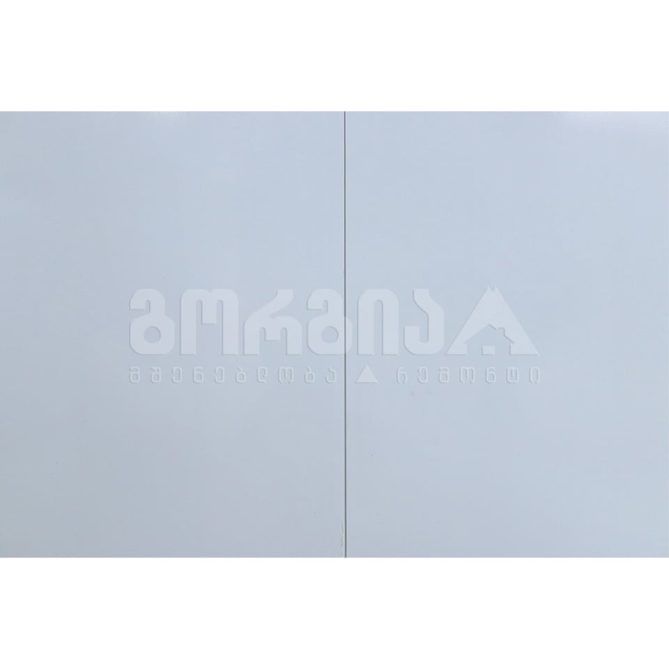 შეკიდული ჭერი 250*6000*6მმ თეთრი, პრიალა EuroPlast