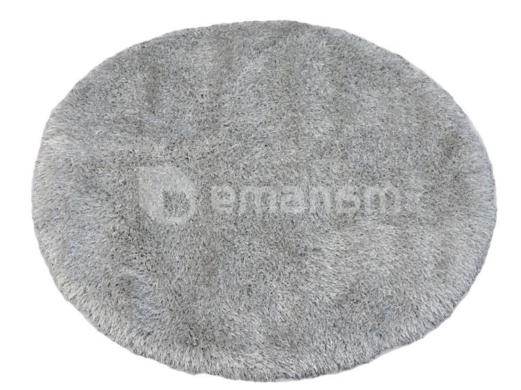ხალიჩა DCcarpets Love Shaggy 93600 Silver R 120x120 სმ.