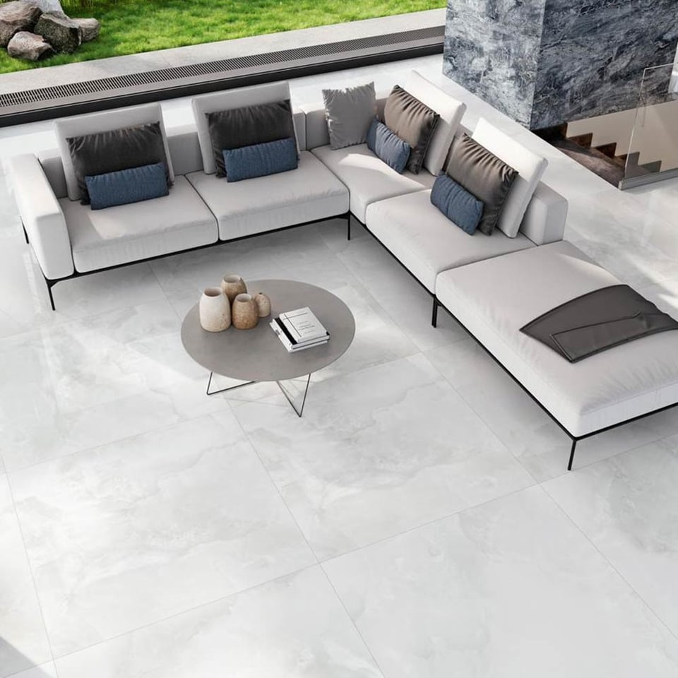 კერამოგრანიტი Bibury White Satinado Rect. 60X120 (59.5x120)