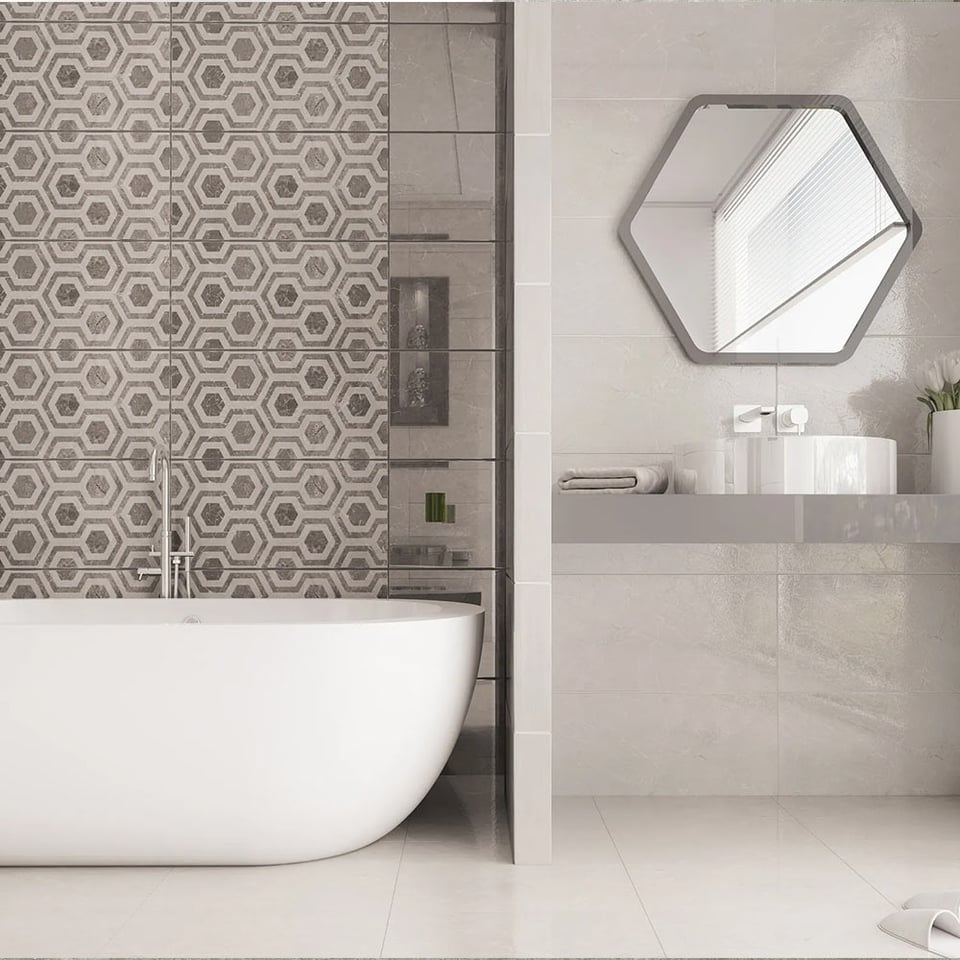 კაფელი Imperial white 30*60*0.7 "Bien"