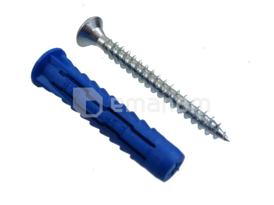 დიუბელი უნივერსალური RawlPlug 08x65 მმ სჭვალი 5,0x80 მმ 50 ც 4ALL-08065+5080