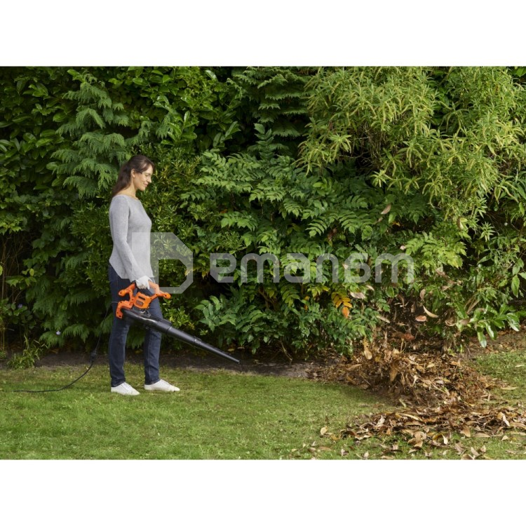 მტვერსასრუტი ბაღის Black+Decker BEBLV260-QS 2600W