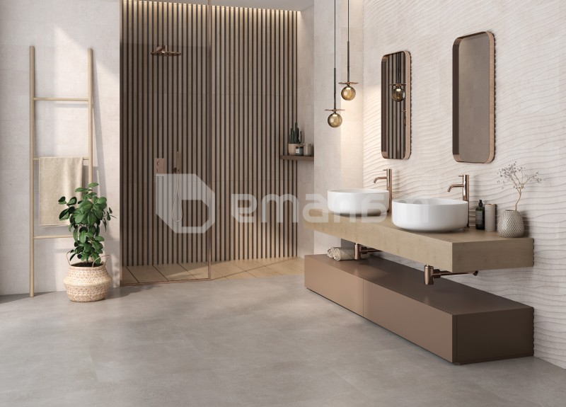 კაფელი Emotion Ceramics PR AMIRA CURVE BEIGE MAT PRI 20X60სმ