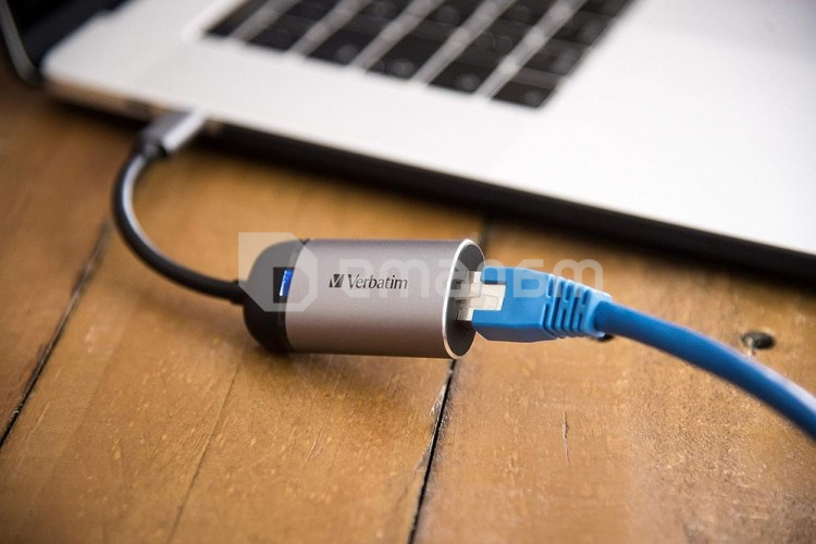 ადაპტერი Verbatim USB C GigabitEthernet Adapter U3.1G1 49146