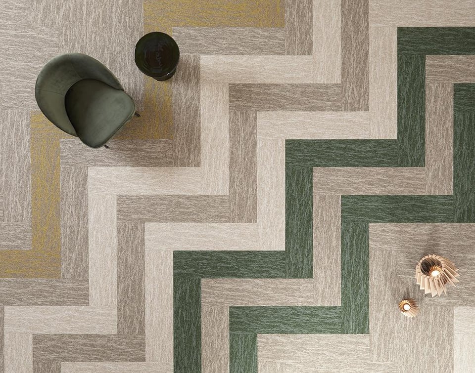 რბილი იატაკის ფილა Grain, 33 კლასი, მძიმე კომერციული დატვირთვა