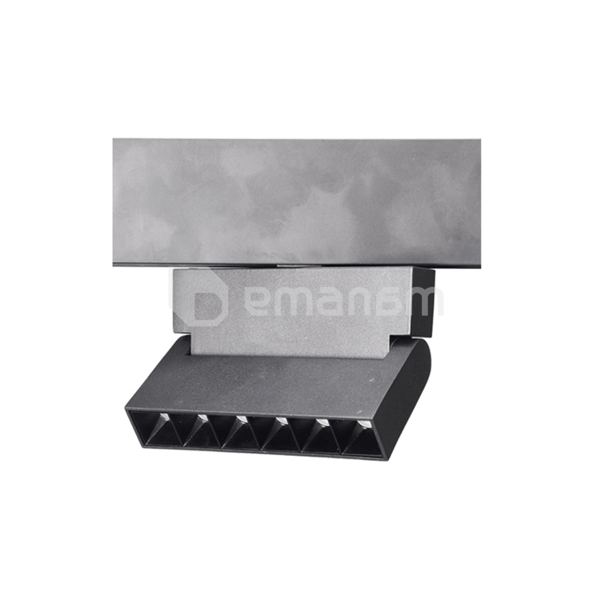 რელსის მაგნიტური სანათი LINUS LED V10ZB Modern ZB 7W 4000K შავი