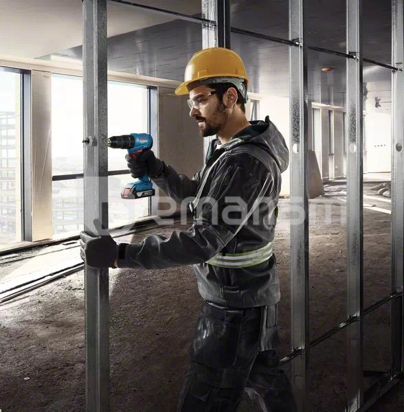 აკუმულატორის დარტყმითი დრელი-სახრახნისი Bosch GSB 185-LI 18V 2 აკუმულატორი