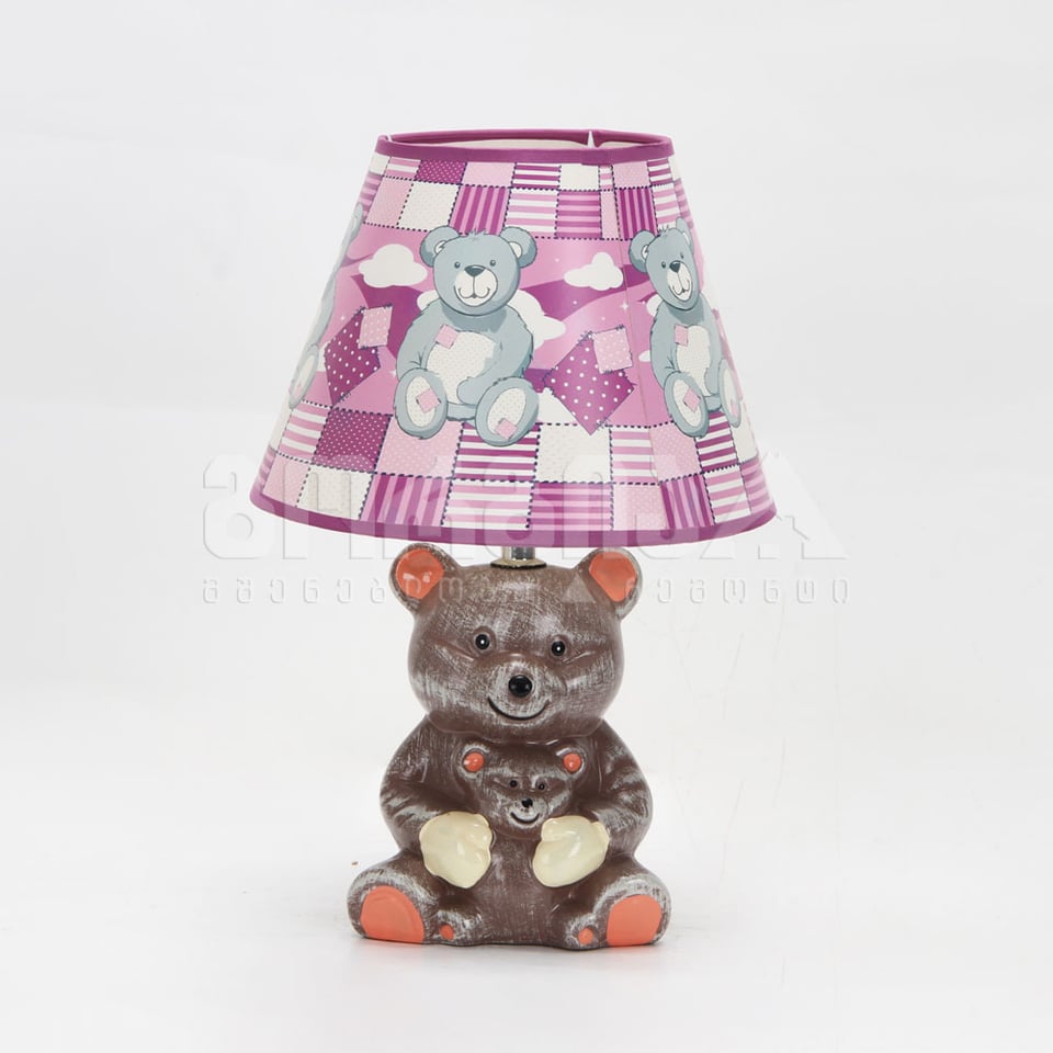 მაგიდის სანათი D1-505 ყავისფერი