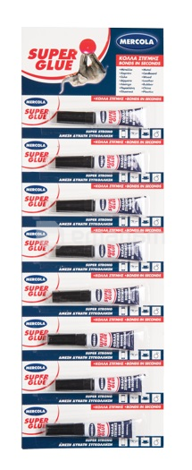 წებო მომენტალური Evochem Super Glue Blister 3 გ