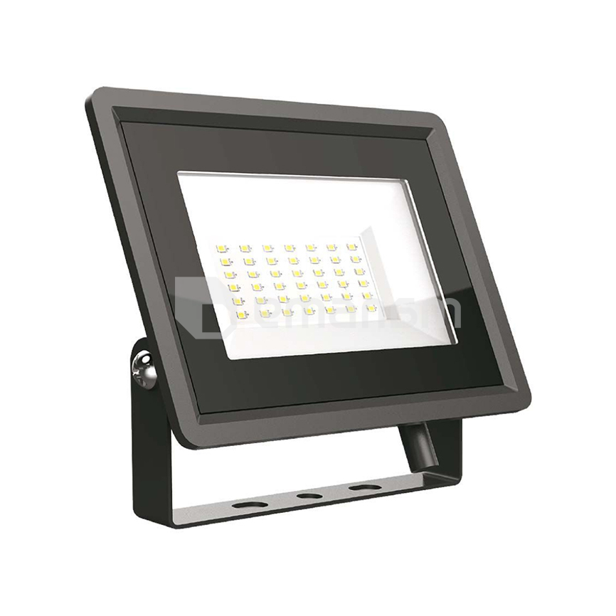 პროჟექტორი V-TAC 50W 4000K F LED კლასი შავი ფერი