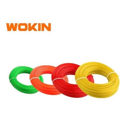 ტრიმერის ძუა Wokin 578706, 2.7mmx15m, Trimmer Line, Red