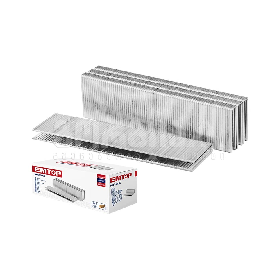 პნევმატური სტეპლერის ტყვია 25მმ 2500ც Emtop-ENAL18252