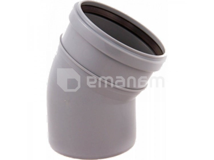 მუხლი შიდა კანალიზაციის VALFEX Ø50/45°