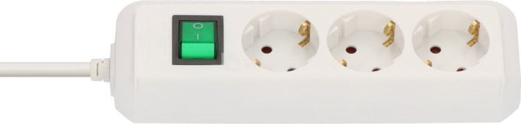 დამაგრძელებელი Brennenstuhl 3 5მ 3 1.5მმ² Schuko ამომრთველი თეთრი Eco-Line 1152920