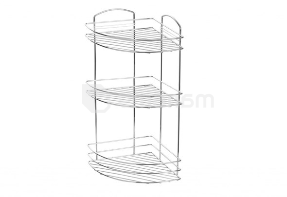 თარო კუთხის FEST BATHROOM CORNER SHELF -3 SHELVES