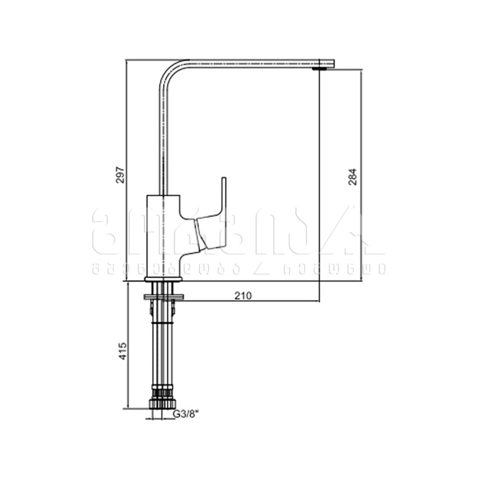 სამზარეულოს შემრევი Tiera 102118065