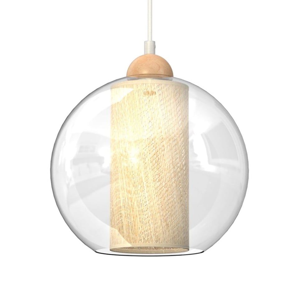 საკიდი Milagro TELA 1 E27 Ø250 თეთრი