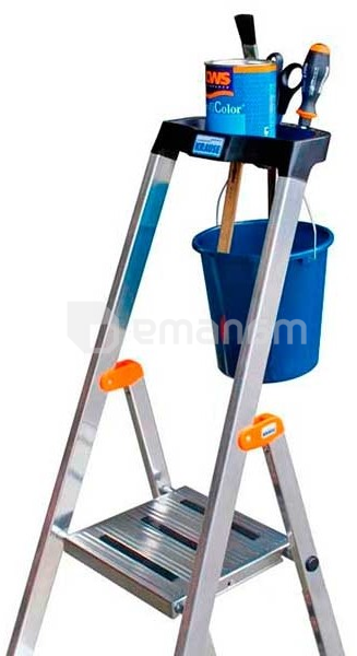 კიბე პლატფორმა Krause Safety 126320 85/285 სმ