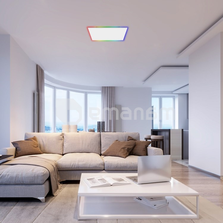 ჭერის სანათი Rabalux Faramir 24W 3000 6500K 400 400მმ 71001