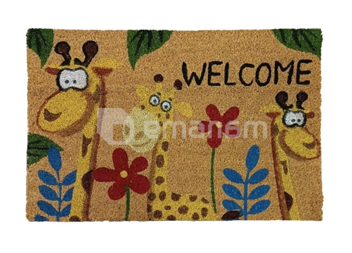 ფეხსაგები Hamat BV Ruco Print Giraffes 40x60 სმ