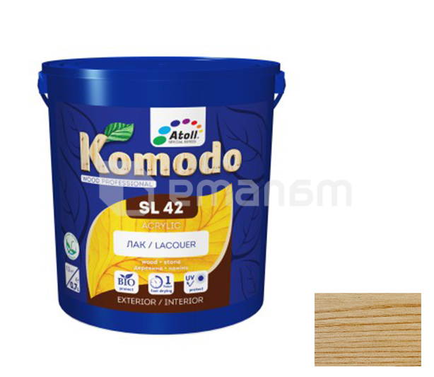 ლაქი Komodo SL-42 Acrylic ფიჭვი 0,7 ლ