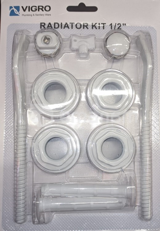 რადიატორის კომპლექტი  VIRGO SD 1"X1/2"(9*170) XF73852A