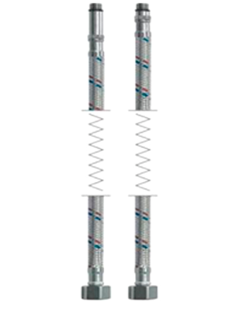 მოქნილი მილი სილიკონის დაფარვით FRAP F92-6 (1/2-M110-60სმ)