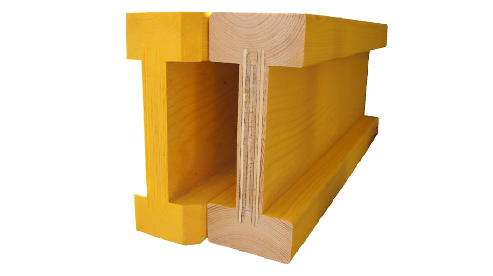 სამშენებლო კოჭი ATTIK43 Beam H20 profi 4.9 მეტრი