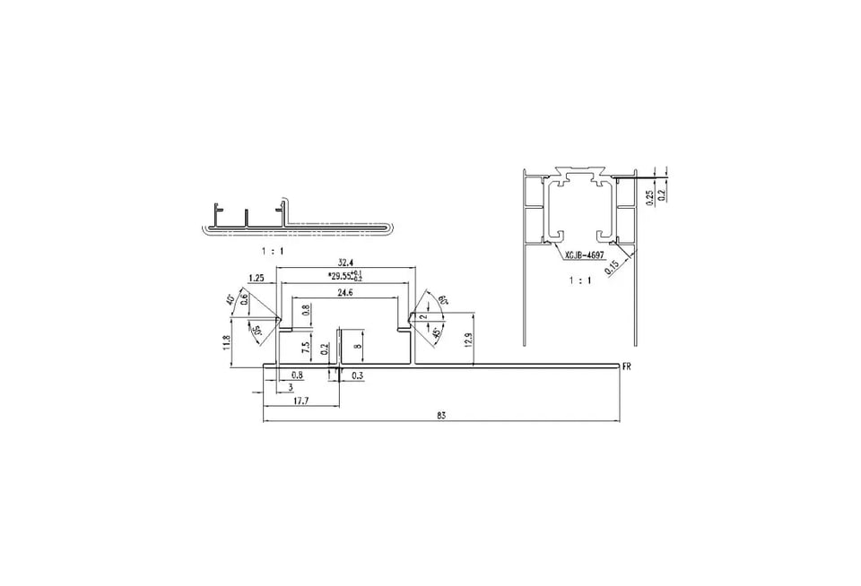 გალუ3316 - ქუდი. ნობელალუმინა XGJB-4696 ზედა სავლელის შავი