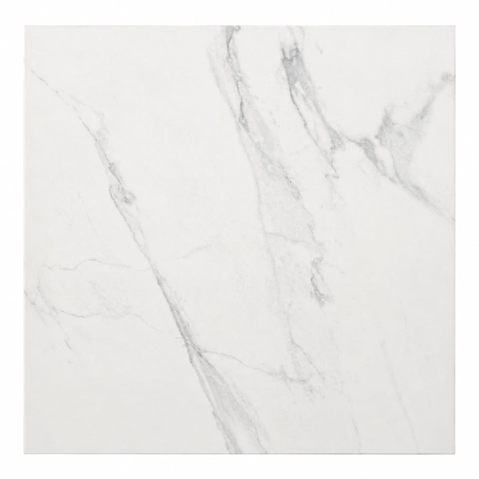 კერამოგრანიტი ARGENTA CARRARA WHITE SHINE RC 60x60 სმ