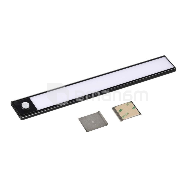 ლედ კაბინეტის განათება LED V-TAC 1.5W 4000K  შავი ფერი  IP20 2959