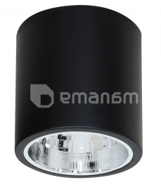დაუნლაითი LUMINEX D17 E27 60W შავი 7241