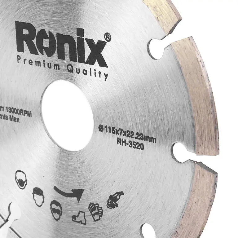 მარმარილოს და გრანიტის საჭრელი დისკი Ronix RH-3520, 115მმ