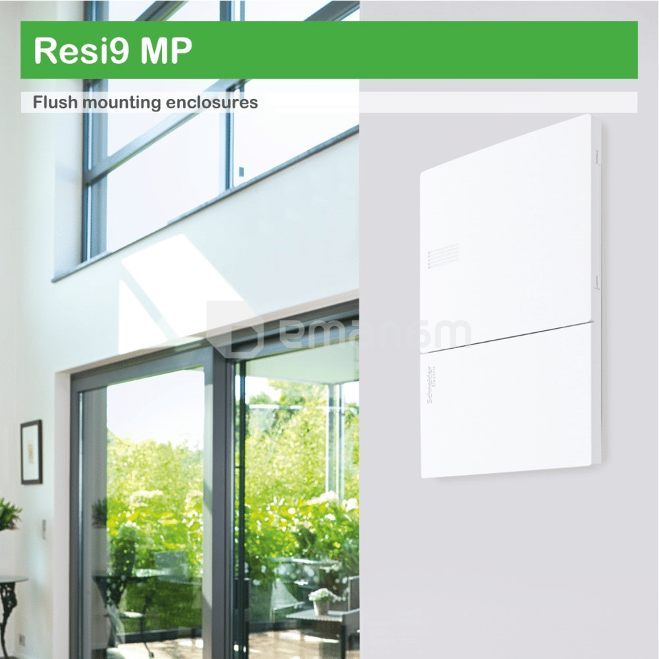 შიდა მონტაჟის ყუთი Scneider electric MIP20118T ნაცრისფერი 18 ავტომატზე