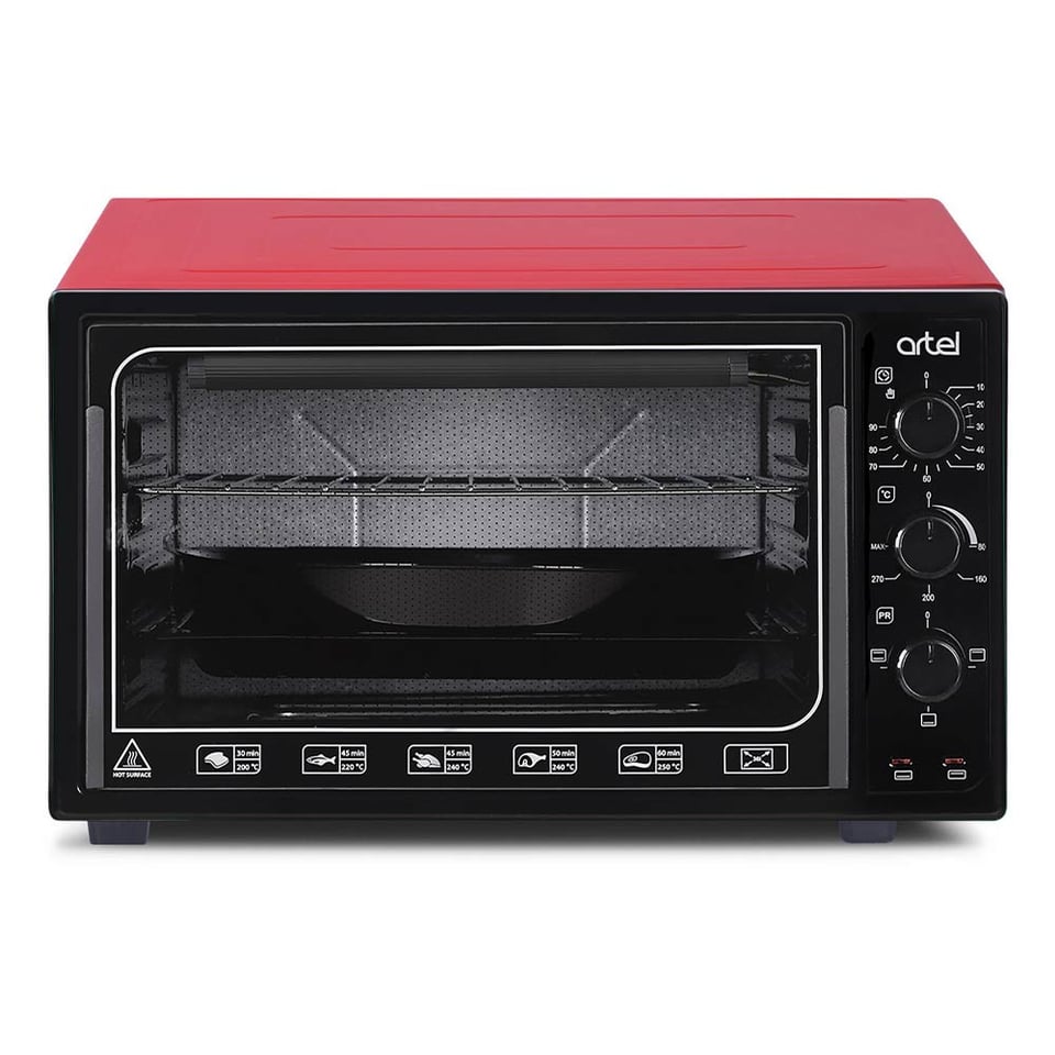 ელექტრო ღუმელი ARTEL MD 3618 E Black-Red