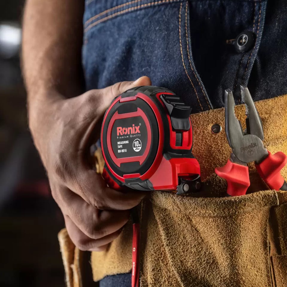 საზომი რულეტი Ronix RH-9016, 10×0.025 მ