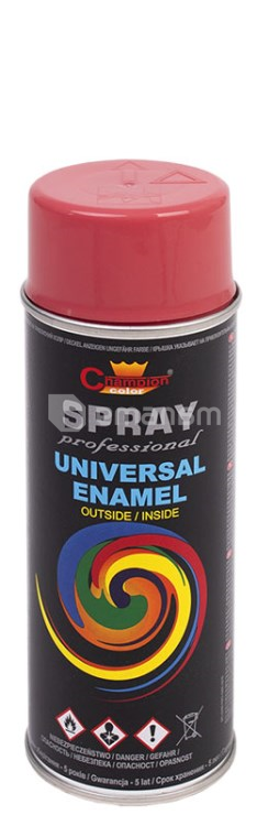 უნივერსალური სპრეი საღებავი Champion Universal enamel ვარდისფერი 400 მლ