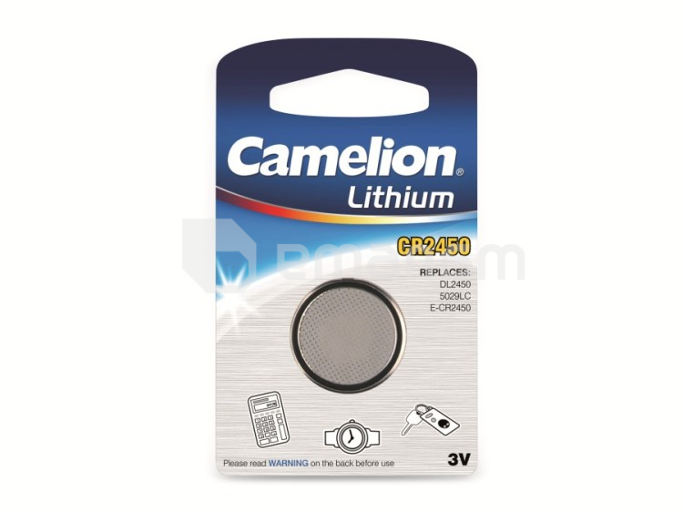 ელემენტი Camelion Lithium CR2450 3V 1 ც